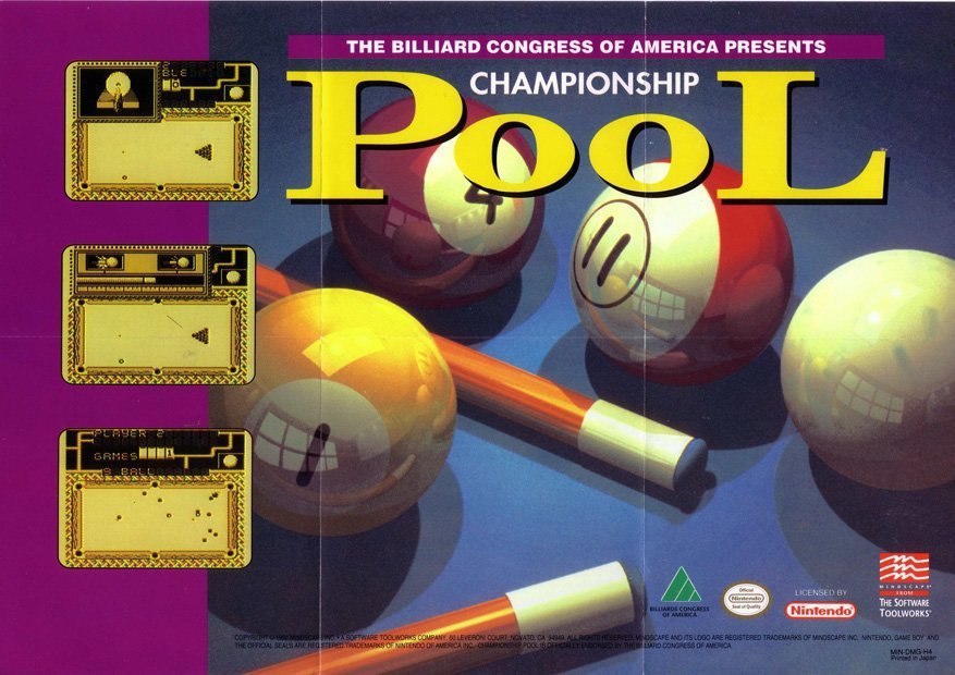 The Game Boy Database - championship_pool_53_insert.jpg