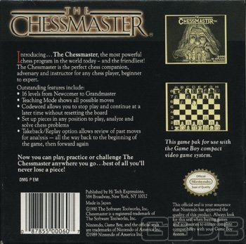 The Game Boy Database - Chessmaster, The