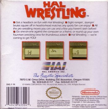 The Game Boy Database - hal_wrestling_12_box_back.jpg