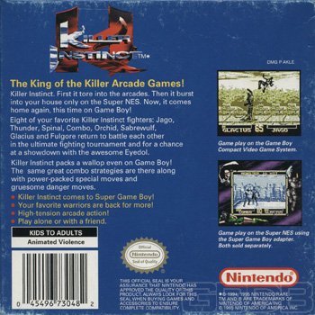 The Game Boy Database - killer_instinct_12_box_back.jpg