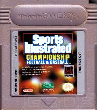 The Game Boy Database - Sports Illustrated Championship Football & Baseball