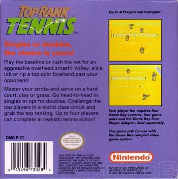 The Game Boy Database - top_rank_tennis_12_box_back.jpg